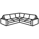 5 Seater Modular Corner