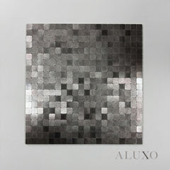 Mosaic Wall Tiles - Square Black 30cm x 30cm (Set of 10) | Self Adhesive