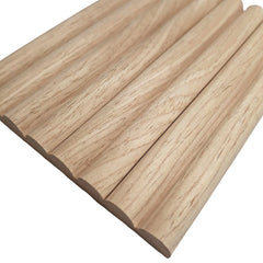 Sample – Flexii™ Flexible Wood Wall Panels | Oak & Walnut | Flute, Reed & Slatt Designs