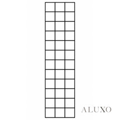 Panelux™ Lite Grid Acoustic Wall Panels - 120x30cm (Set of 4) | Self Adhesive, 5 Colours