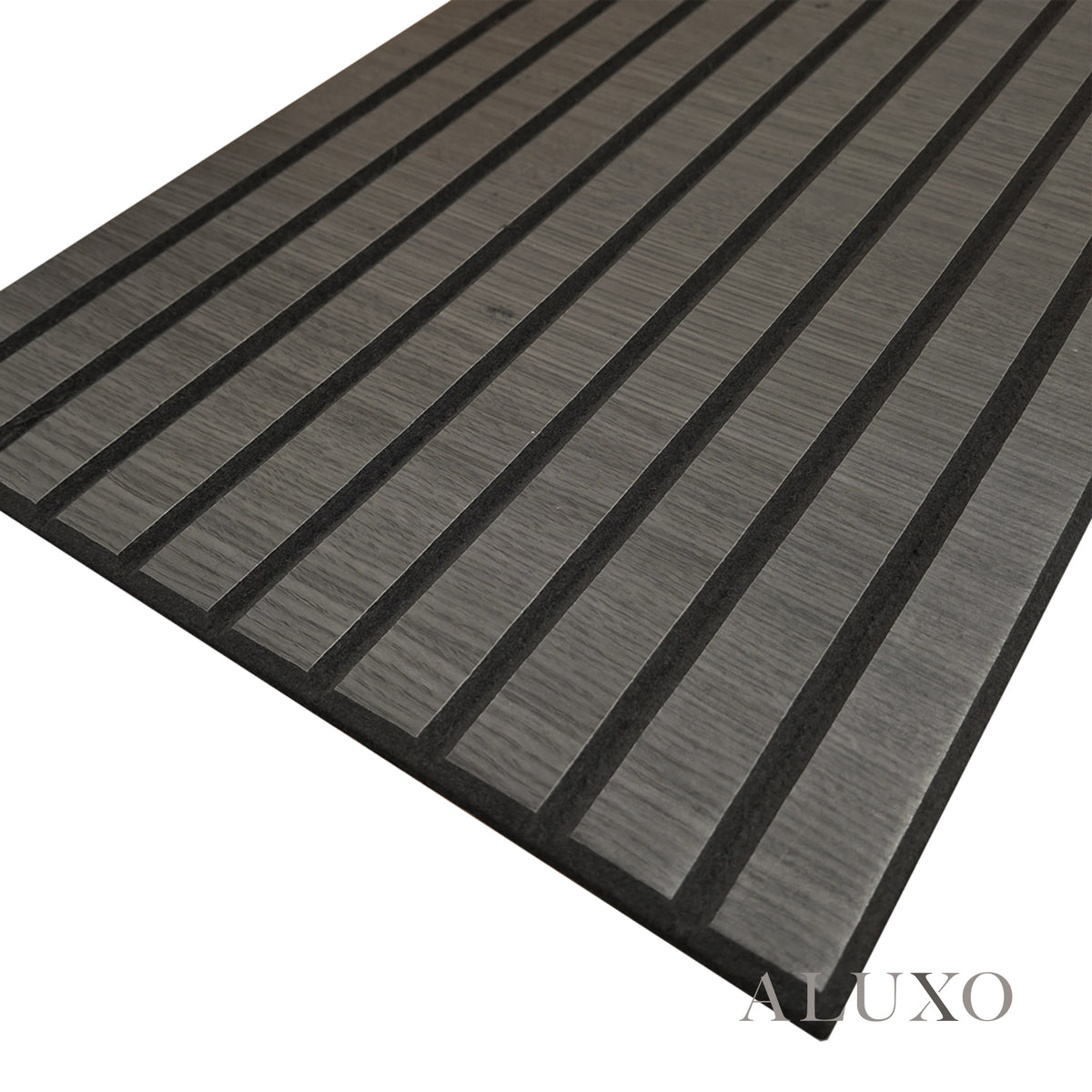 Panelux™ Lite Slatted Acoustic Wall Panels - 120x30cm (Set of 4) | Self Adhesive, 5 Colours