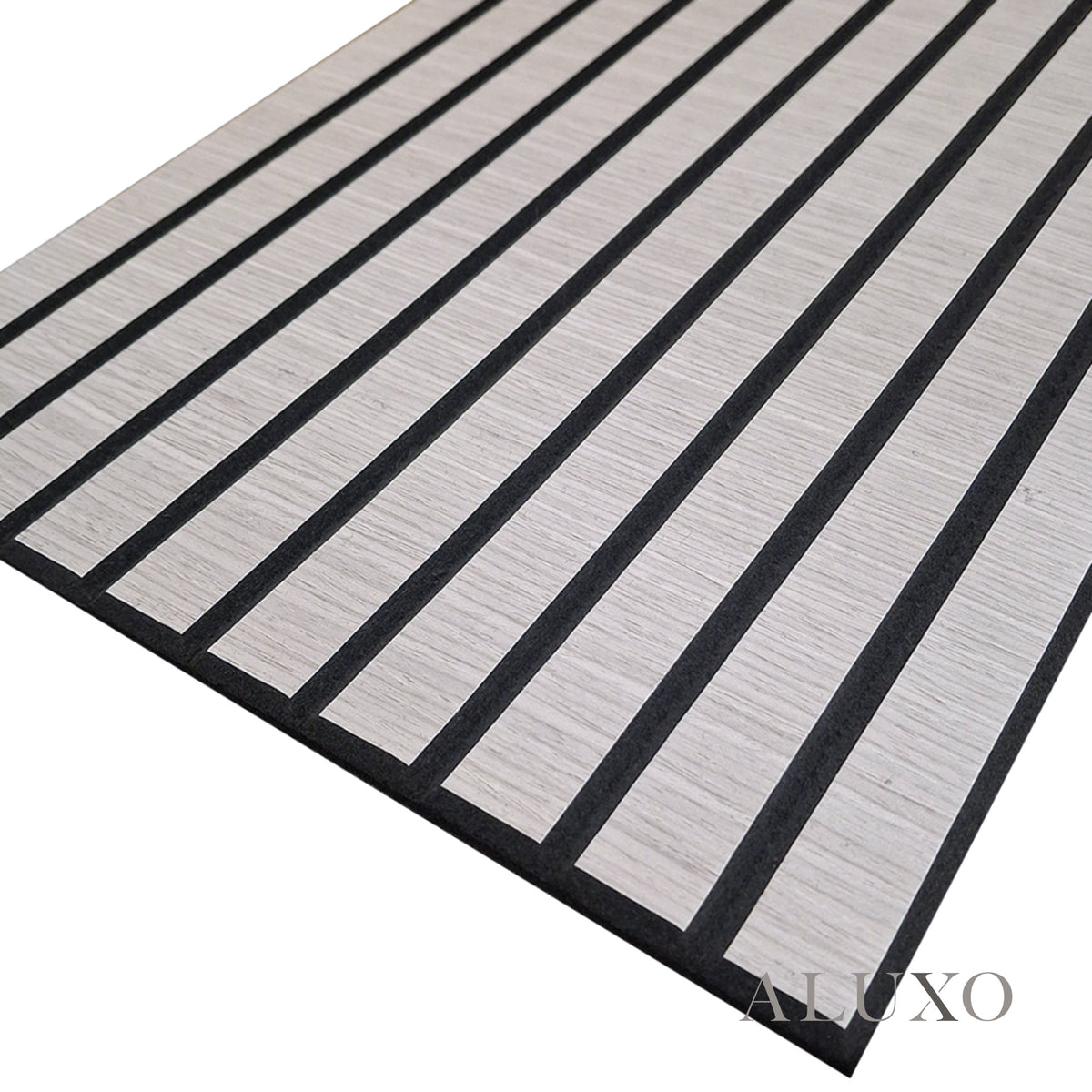 Panelux™ Lite Slatted Acoustic Wall Panels - 120x30cm (Set of 4) | Self Adhesive, 5 Colours
