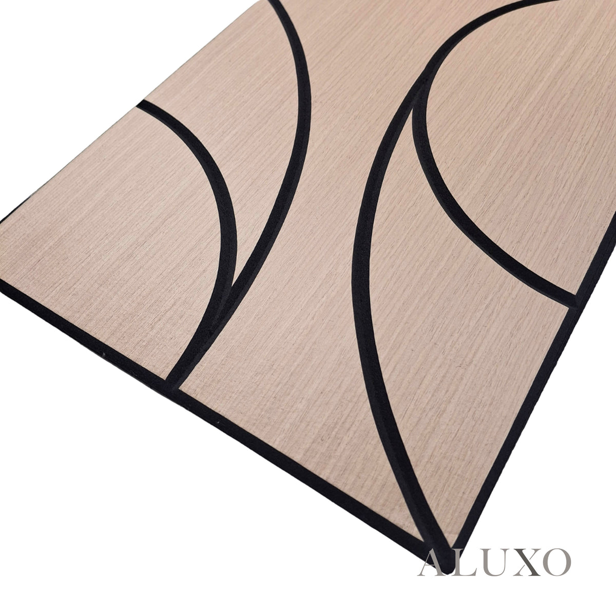 Panelux™ Lite Spiral Acoustic Wall Panels - 120x30cm (Set of 4) | Self Adhesive, 5 Colours
