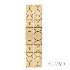 Panelux™ Lite Halo Acoustic Wall Panels - 120x30cm (Set of 4) | Self Adhesive, 5 Colours
