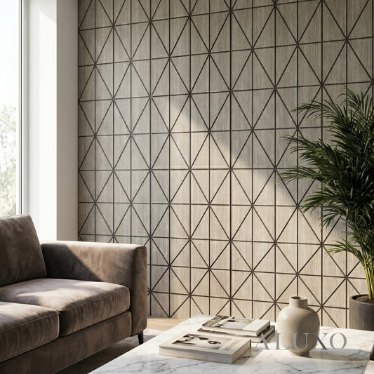 Panelux™ Lite Harlequin Acoustic Wall Panels - 120x30cm (Set of 4) | Self Adhesive, 5 Colours