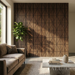 Panelux™ Lite Harlequin Acoustic Wall Panels - 120x30cm (Set of 4) | Self Adhesive, 5 Colours