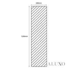 Panelux™ Lite Herringbone Acoustic Wall Panels - 120x30cm (Set of 4) | Self Adhesive, 5 Colours