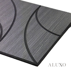 Panelux™ Lite Spiral Acoustic Wall Panels - 120x30cm (Set of 4) | Self Adhesive, 5 Colours
