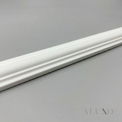 Pre-Cut Modular Wall Moulding Kit White Primed PS Decorative Trim Set