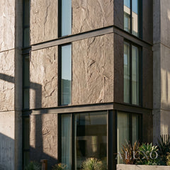 Outdoor Grey Riven MCM Flexible Stone | 120x60cm Weather-Proof Exterior Panel (Set of 4)