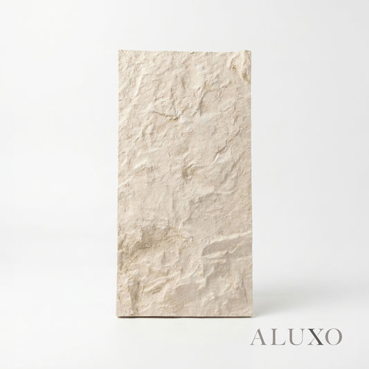 Sample - Riven MCM Flexible Stone Wall Panel | Off White & Grey