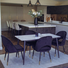 Anders 140cm Stone Top Dining Table