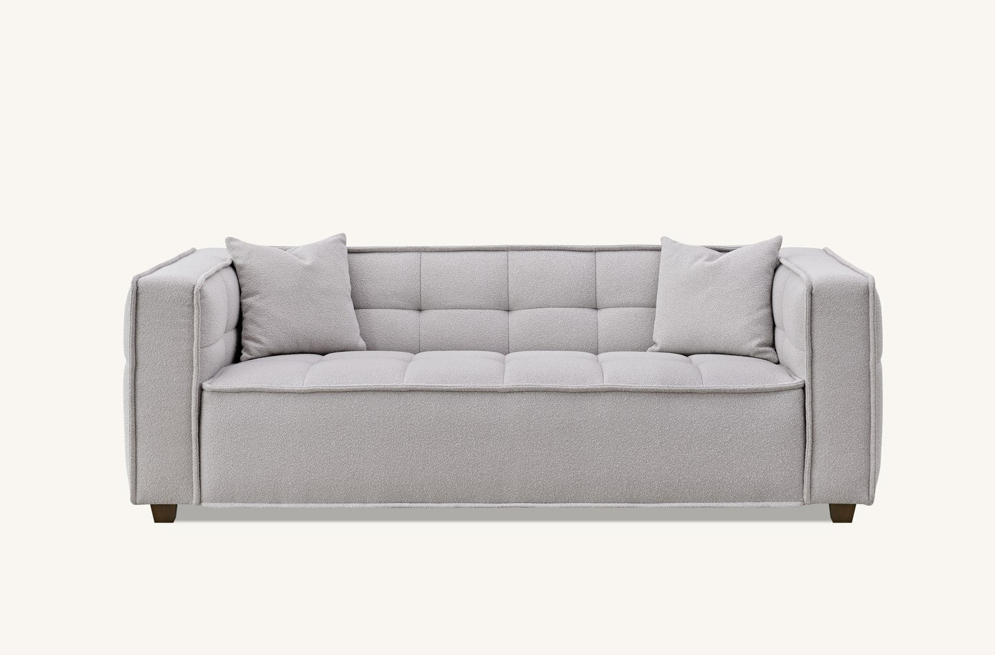 Murray Sofa Range in Putty Boucle Fabric