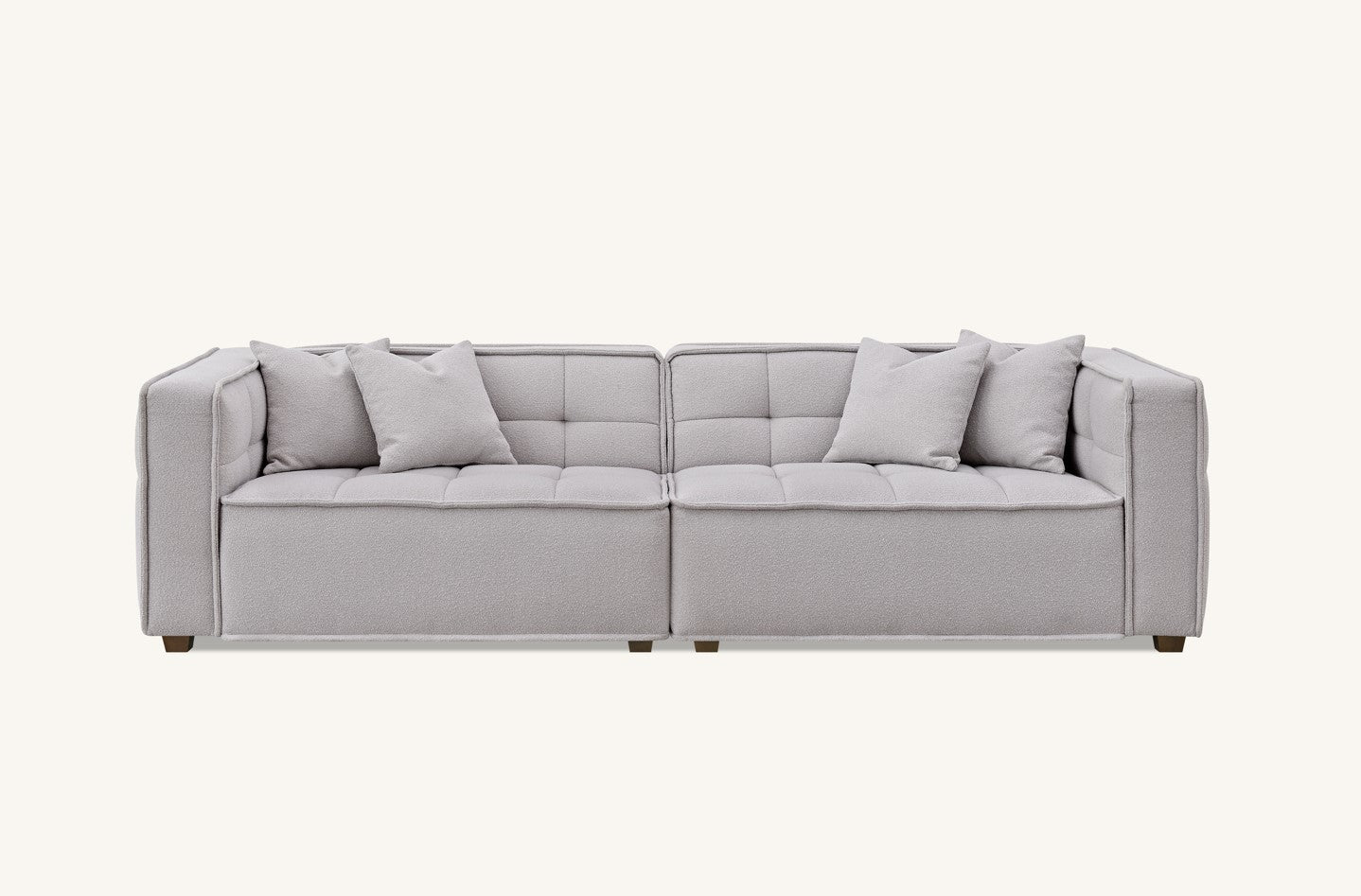 Murray Sofa Range in Putty Boucle Fabric