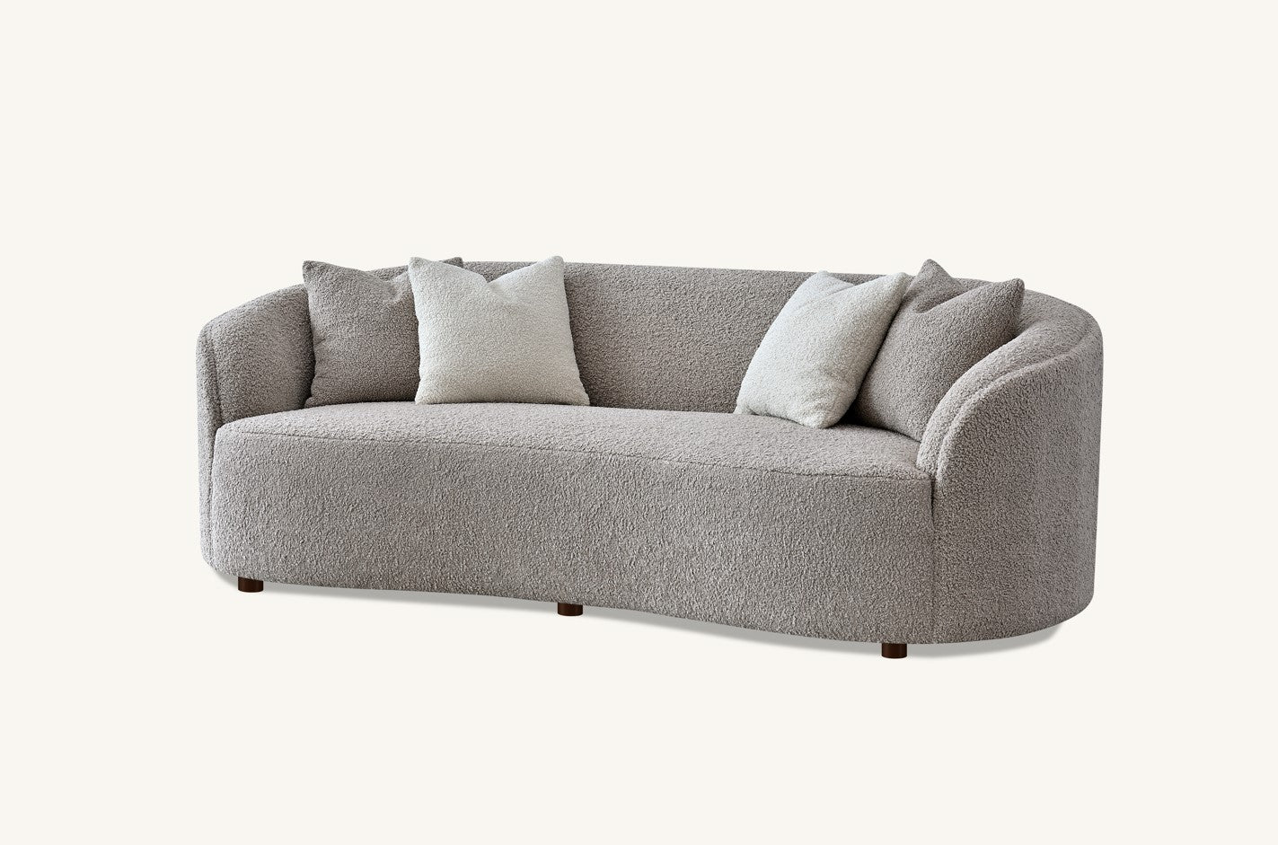 Nolita Boucle Teddy Sofa and Accent Chair