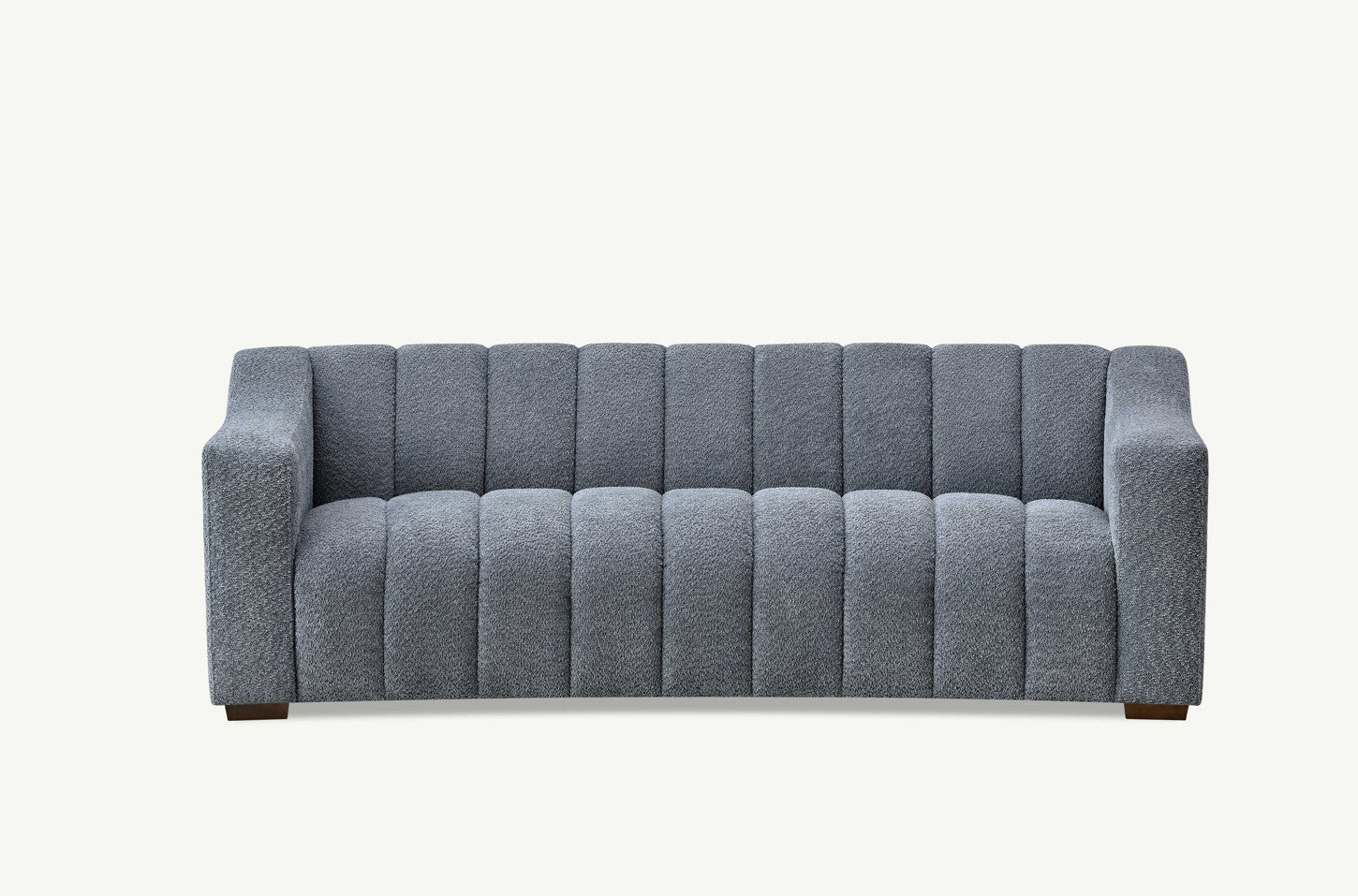 Astoria 3 Seater Sofa in Iron Boucle Fabric