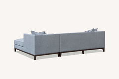 ALUXO® Cooper Right Hand Corner Sofa – Dolphin Grey Bouclé