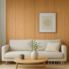 ALUXO® WPC FLAT Wall Panels 236×40cm (SET of 5) - Light Oak