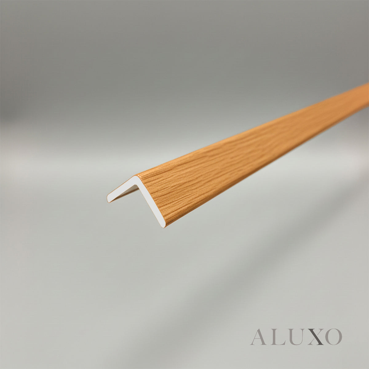 ALUXO® WPC FLAT Wall Panels 236×40cm (SET of 5) - Light Oak