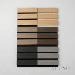 Sample - Panelux™ Pro Wide 40mm Slat 3-Sided Acoustic Wall Panel