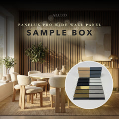 Sample - Panelux™ Pro Wide 40mm Slat 3-Sided Acoustic Wall Panel