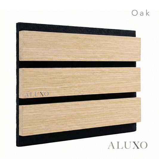 Sample - Panelux™ Pro Wide 40mm Slat 3-Sided Acoustic Wall Panel