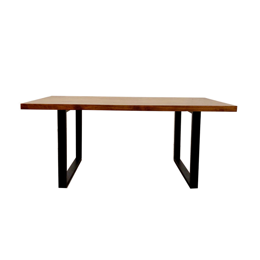 Ivar 180cm Dining Table with Matte Black Legs