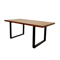 Ivar 180cm Dining Table with Matte Black Legs